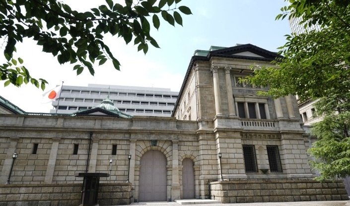 △日本央行總部（資料圖）