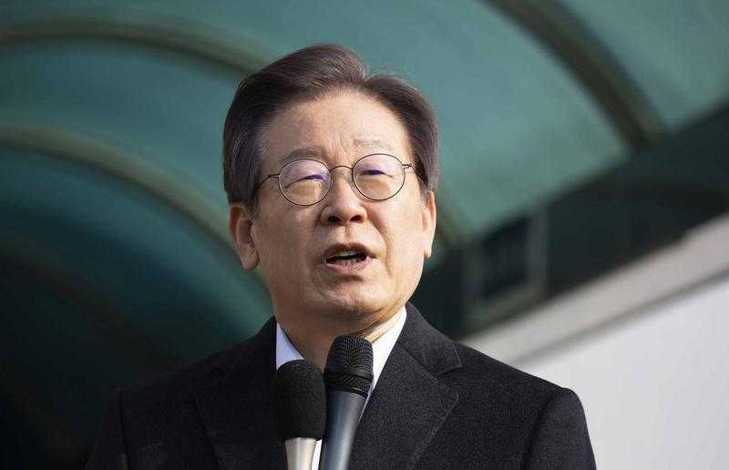 李在明成共同民主黨總統(tǒng)候選人（來源：第一財(cái)經(jīng)）